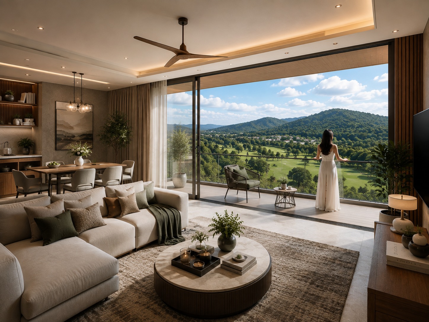Godrej Golf Crest - 3 BHK Sky Villa floor plan